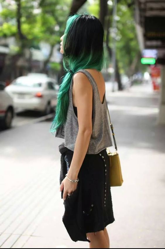 Green ombre